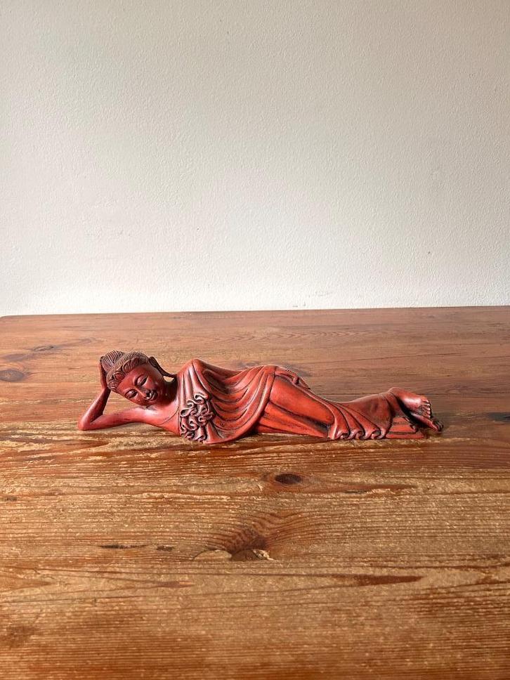 Liggende Boeddha - Parinirvana Boeddha - sculptuur, Antiek en Kunst, Kunst | Niet-Westerse kunst, Ophalen of Verzenden