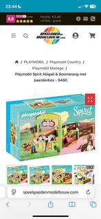 Playmobil Spirit 9480 stal van Boomerang (zonder doos), Ophalen of Verzenden, Zo goed als nieuw