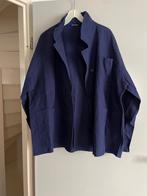 Carnaval blauwe boerenjas, Carnaval, Maat 56/58 (XL), Ophalen of Verzenden, Zo goed als nieuw