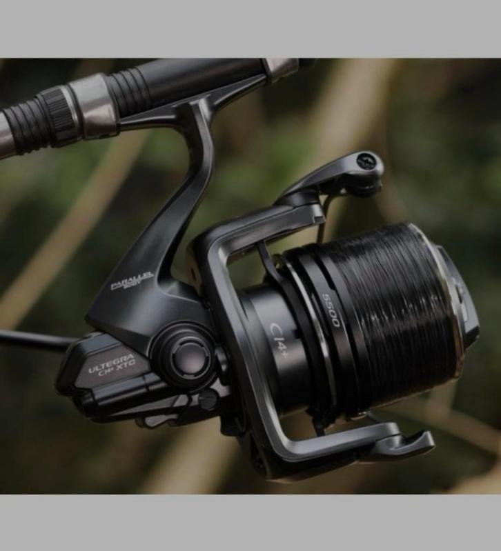 3x Shimano Ultegra 5500 CI4+ XTC Molens, Watersport en Boten, Hengelsport | Karpervissen, Zo goed als nieuw, Molen, Ophalen of Verzenden