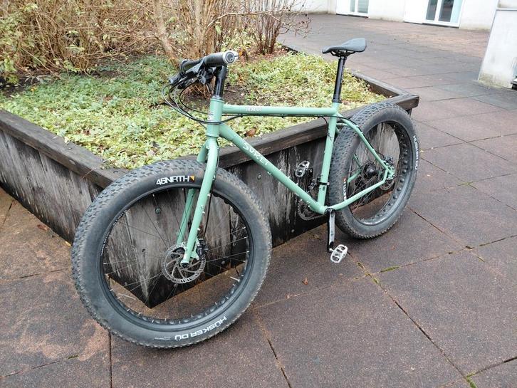 Surly Wednesday Fatbike – XL Shangri-La groen, Fietsen en Brommers, Fietsen | Mountainbikes en ATB, Zo goed als nieuw, Heren, Overige merken