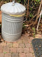 Retro Stalen americaanse afvalbak 60 liter, Ophalen, Zo goed als nieuw