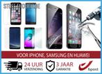 iPhone Xiaomi Samsung Gehard Glas Folie Screen Protector A+, Nieuw, Frontje of Cover, IPhone 6 Plus, Verzenden