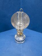 Mini Olielampje, Wandlampje, Tafellampje, glas, Antiek en Kunst, Ophalen of Verzenden