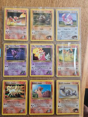 Pokemon kaarten - Gym Heroes beschikbaar voor biedingen