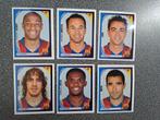 6 panini stickers Barcelona Champions League 2007/08, Ophalen of Verzenden, Zo goed als nieuw, Buitenlandse clubs, Poster, Plaatje of Sticker