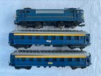 Lima NS set Loc met 2 wagons, Hobby en Vrije tijd, Modeltreinen | H0, Gelijkstroom, Ophalen of Verzenden, NS, Lima