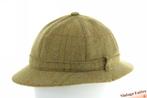 Vintage Deerstalker Sherlock Holmes pet groen wol tweed 54, Kleding | Heren, Hoeden en Petten, Ophalen of Verzenden, Zo goed als nieuw