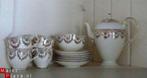 Oud engels thee/koffie stel. Salisbury bone china. Theepot (, Antiek en Kunst, Ophalen of Verzenden