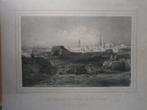 Losse gravure Haven van ANTWERPEN, Antiek en Kunst, Kunst | Etsen en Gravures, Ophalen