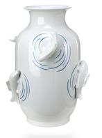 Gezocht - Pols Potten Vase 'Fish Pond Blue', Huis en Inrichting, Woonaccessoires | Vazen, Blauw, Aardewerk of Porselein, Nieuw