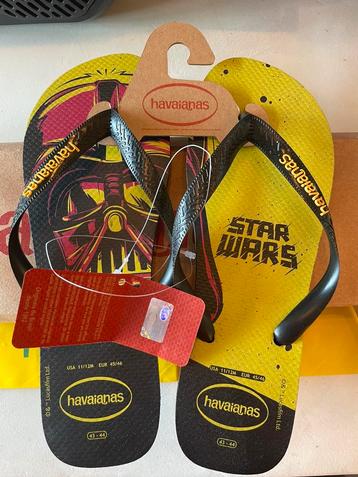 Havaianas StarWars Slippers, maat EUR 45/46 beschikbaar voor biedingen