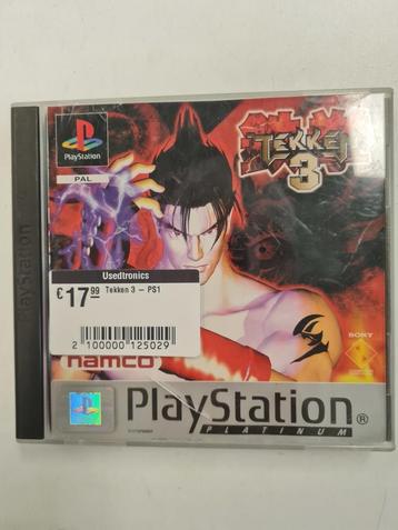 Tekken 3 - PS1 beschikbaar voor biedingen