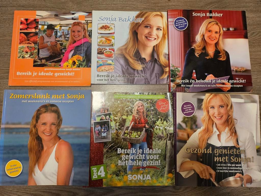 Sonja Bakker Boeken, Boeken, Ophalen of Verzenden, Gelezen, Dieet en Voeding, Sonja Bakker