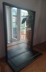 Broste Copenhagen 'Talja', industriële spiegel met plancet, Huis en Inrichting, Minder dan 50 cm, Ophalen of Verzenden, Zo goed als nieuw