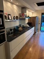 Moderne Witte Hoogglans Keuken – Compleet &Luxe GEDEMONTEERD, Wit, Enkelwandige keuken, Ophalen of Verzenden, Zo goed als nieuw