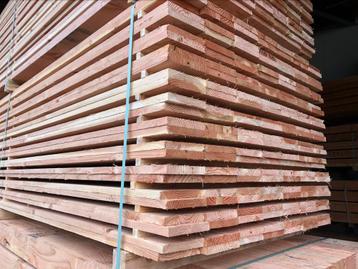 Douglas Lariks houten planken op voorraad | 15 cm en 20 cm  beschikbaar voor biedingen