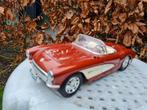 1:18 Chevrolet Corvette C1 uit 1957  Burago, Ophalen of Verzenden, Zo goed als nieuw, Auto, Bburago