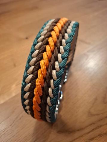 Handgemaakte paracord halsband – Halsomvang 38 - 40 cm beschikbaar voor biedingen
