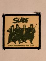 Slade international fan club vintage logo patch RARE embleem, Verzenden, Nieuw, Kleding