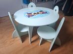 Kinderset tafel + 4 stoeltjes, Kinderen en Baby's, Kinderkamer | Tafels en Stoelen, Ophalen, Gebruikt, Tafel(s) en Stoel(en)
