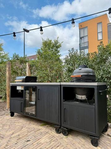Modulaire Buitenkeuken kamado green egg The bastard beschikbaar voor biedingen