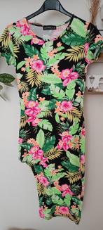 🌼🌿 Tropisch zomer jurkje maat S 🌸❇️, Overige kleuren, Maat 46/48 (XL) of groter, Ophalen of Verzenden, Zo goed als nieuw