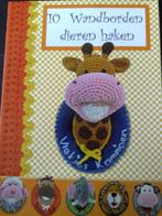 10 Wandborden dieren Haken, Hobby en Vrije tijd, Breien en Haken, Verzenden, Zo goed als nieuw, Haken, Patroon of Boek