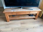 Teak tv meubel, Huis en Inrichting, Minder dan 50 cm, Gebruikt, Rechthoekig, Ophalen