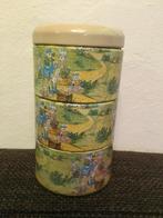 Blikken toren (poedertoren) met Paashaas (3 blikjes), Verzamelen, Blikken, Ophalen of Verzenden, Gebruikt, Overige