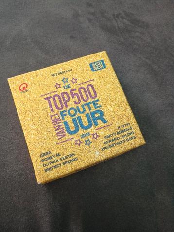 6 cd box het beste uit de Top 500 van het Foute Uur beschikbaar voor biedingen