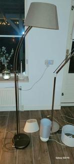 Stijlvolle Staande Lamp en kappen., Huis en Inrichting, Ophalen, Gebruikt, Stof, Modern