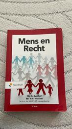 A. Bunthof - Mens en Recht, Boeken, Verzenden, Sociale wetenschap, Zo goed als nieuw, A. Bunthof; Y.M. Visscher