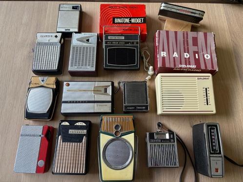 Vintage transistor radio's, Audio, Tv en Foto, Radio's, Gebruikt, Radio, Ophalen of Verzenden