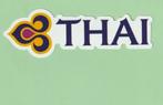 Thai Airways sticker - 12cm x 3cm, Ophalen of Verzenden, Nieuw, Overige typen