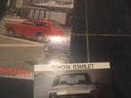 Toyota 1000 of Starlet fraaie brochure/auto folder 76 78 '79, Ophalen of Verzenden, Zo goed als nieuw, Toyota