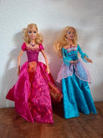 Barbie Diamond castle en eiland prinses film barbies  beschikbaar voor biedingen