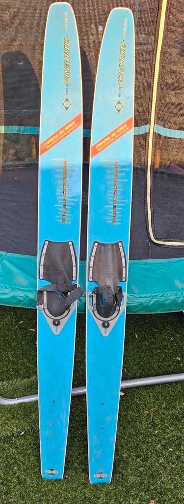 FREYRIE MAMBO CAMPIONE DEL MONDO RETRO WATERSKI'S, Watersport en Boten, Waterski's, Gebruikt, Waterski's, 160 cm of meer, Ophalen of Verzenden