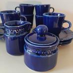 GDR Heike Koffieservies Kobalt Blauw, Antiek en Kunst, Antiek | Servies compleet, Ophalen of Verzenden