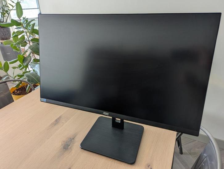 AOC U28P2A UHD 4K monitor, Computers en Software, Monitoren, Zo goed als nieuw, 60 Hz of minder, DisplayPort, HDMI, USB-C, Ingebouwde speakers
