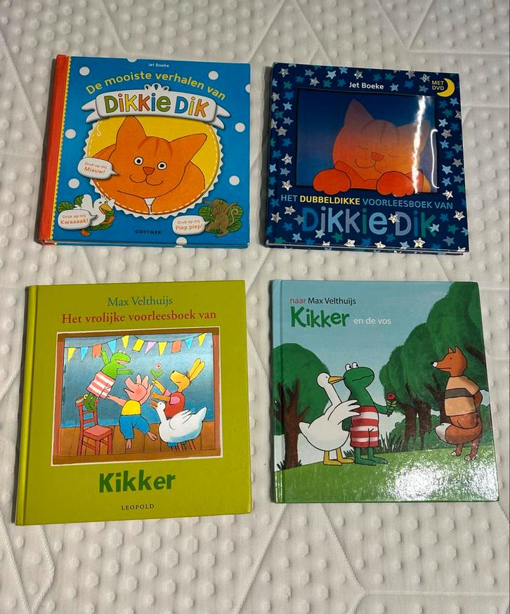 Kikker & Dikkie Dik Voorleesboeken, Boeken, Kinderboeken | Jeugd | onder 10 jaar, Zo goed als nieuw, Fictie algemeen, Ophalen of Verzenden