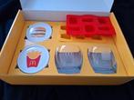 McDonald's Giftset met Glazen, Onderzetters&IJsblokjesvorm, Ophalen of Verzenden, Nieuw