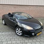 Peugeot 307 CC Cabrio 1.6  2007 Zwart, Auto's, Peugeot, Stof, 74 €/maand, Zwart, 4 cilinders