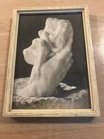 Schilderijtje foto hand van God, Auguste Rodin, Antiek en Kunst, Ophalen of Verzenden