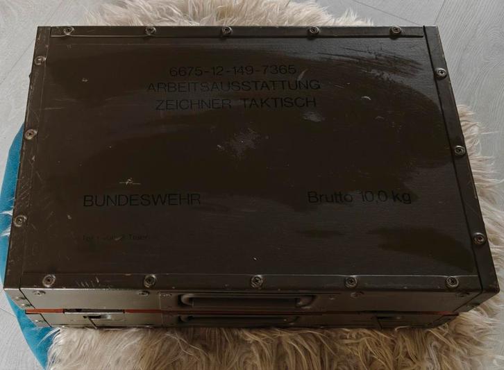 Bundeswehr tekenuitrusting, Verzamelen, Militaria | Algemeen, Landmacht, Nederland, Ophalen of Verzenden