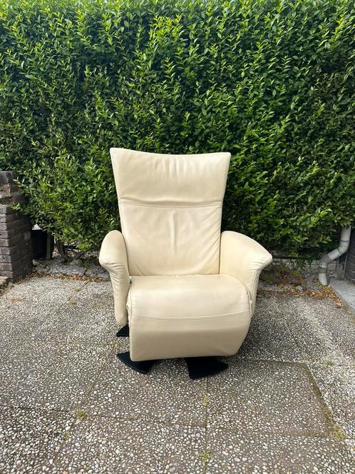 Prachtige 2x Relax fauteuils Rolf Benz, Huis en Inrichting, Fauteuils, Zo goed als nieuw, Leer, 50 tot 75 cm, Minder dan 75 cm