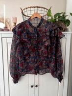 Mango blouse maat S, Kleding | Dames, Blouses en Tunieken, Mango, Blauw, Ophalen of Verzenden, Zo goed als nieuw