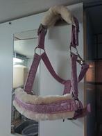Prachtig halster nieuw roze glitter, Dieren en Toebehoren, Paarden en Pony's | Hoofdstellen en Tuigage, Ophalen of Verzenden, Nieuw