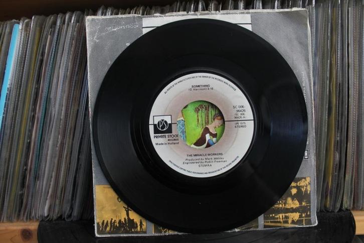 7" Single Miracle Workers - Something (Beatles) / Time Out, Cd's en Dvd's, Vinyl Singles, Gebruikt, Single, Pop, 7 inch, Ophalen of Verzenden