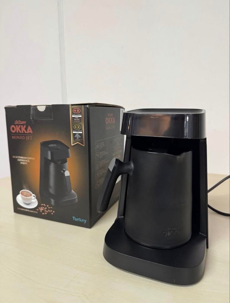 OKKA Minio Jet Koffiemachine - Nieuwstaat!, Witgoed en Apparatuur, Koffiezetapparaten, Ophalen, Afneembaar waterreservoir, Koffiemachine
